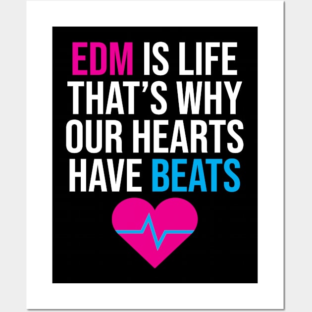 EDM Quote Wall Art by mBs